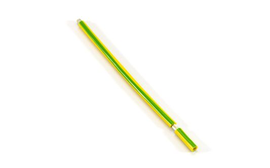 razrez vodnikov s delno posneto odmaknjeno izolacijo